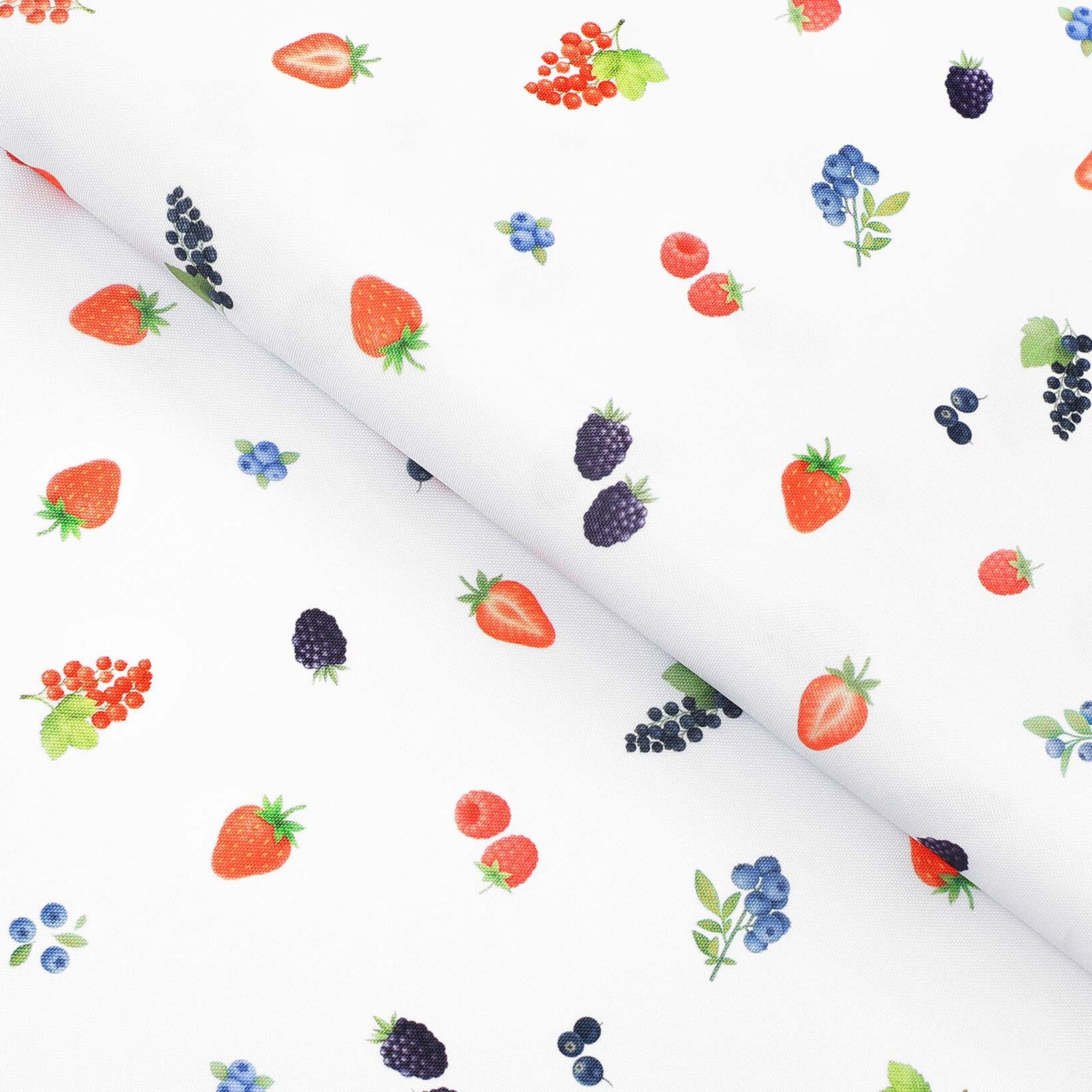 Teflonstoff für Tischdecken - Beeren