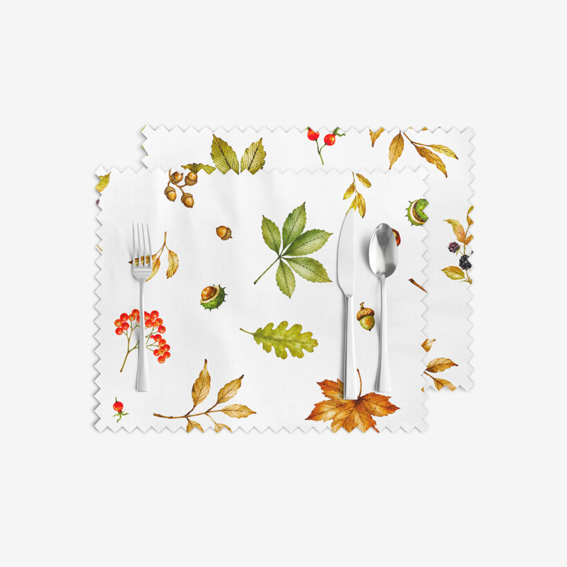 Tischset Teflon - Zauber des Herbstes - 2 Stück