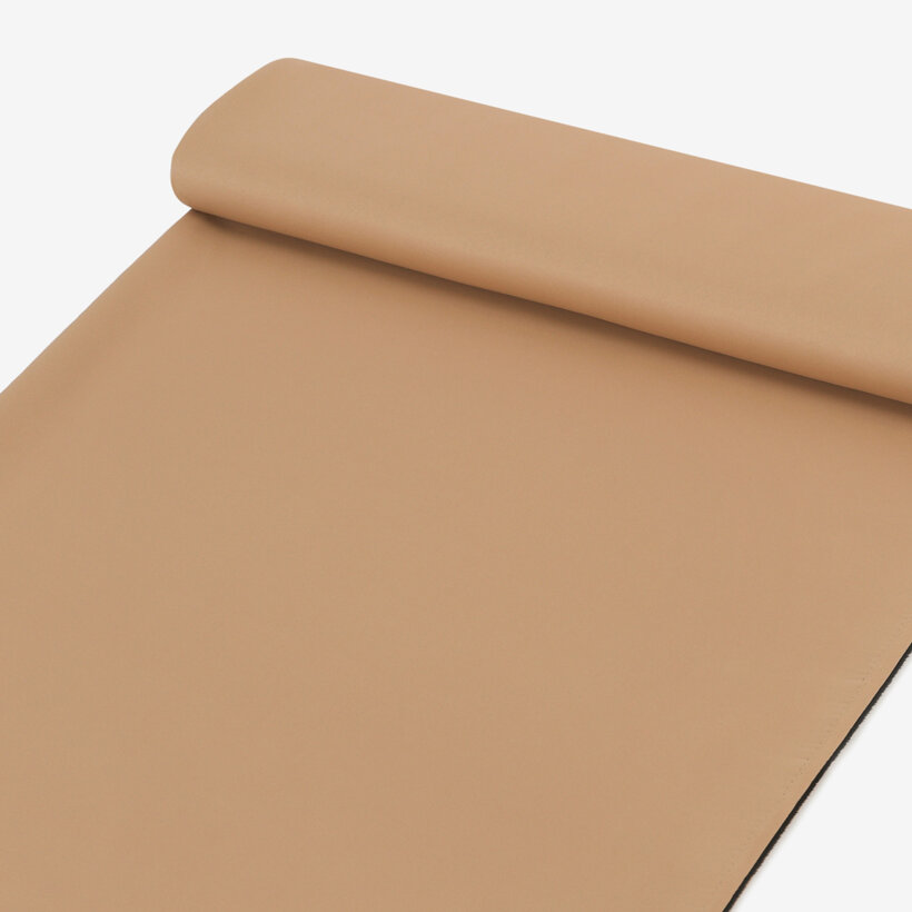 Verdunkelungsstoff Blackout mit Satin-Glanz - goldbeige