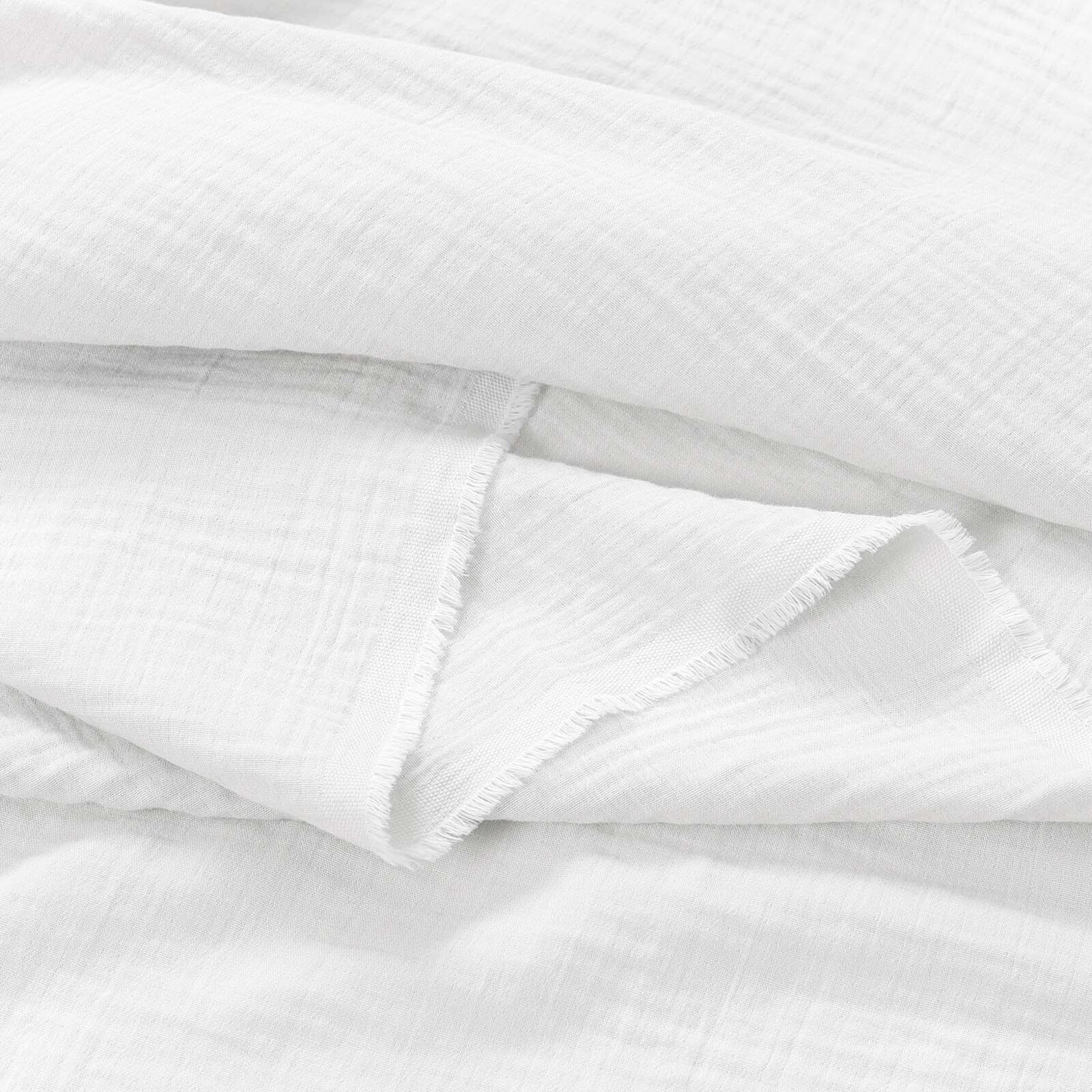 Musselinstoff – weiß