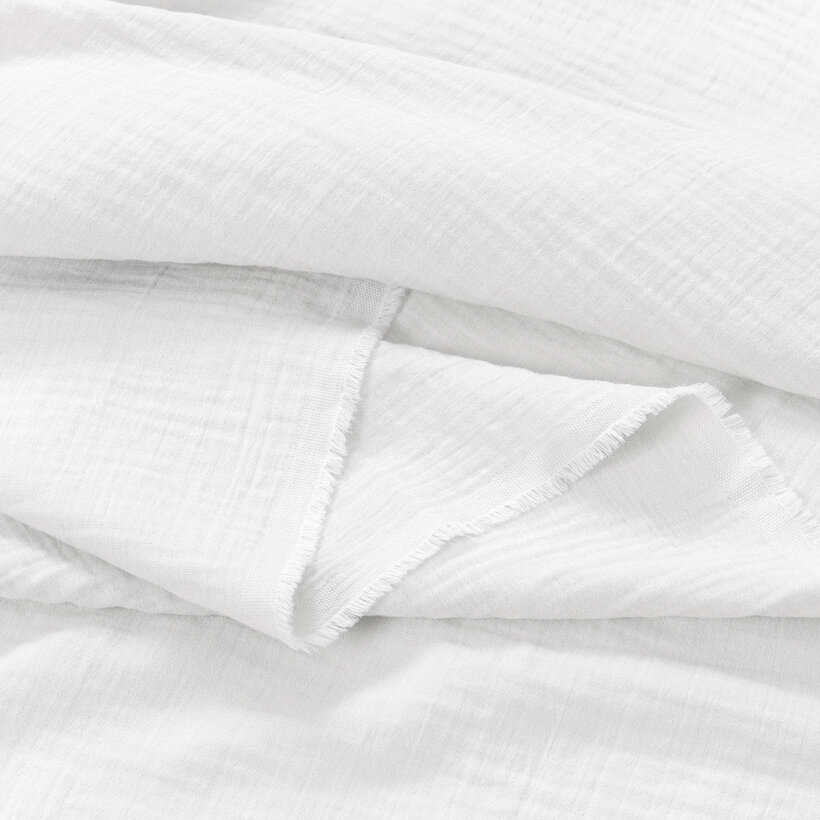 Musselinstoff – weiß