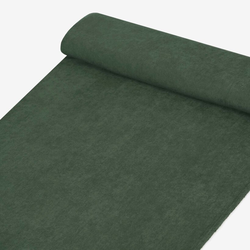 Dekorativer Stoff Marbella - dunkelgrün