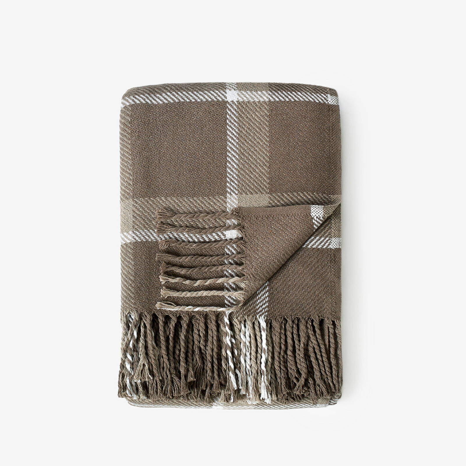 Plaid Karo - nussbraun
