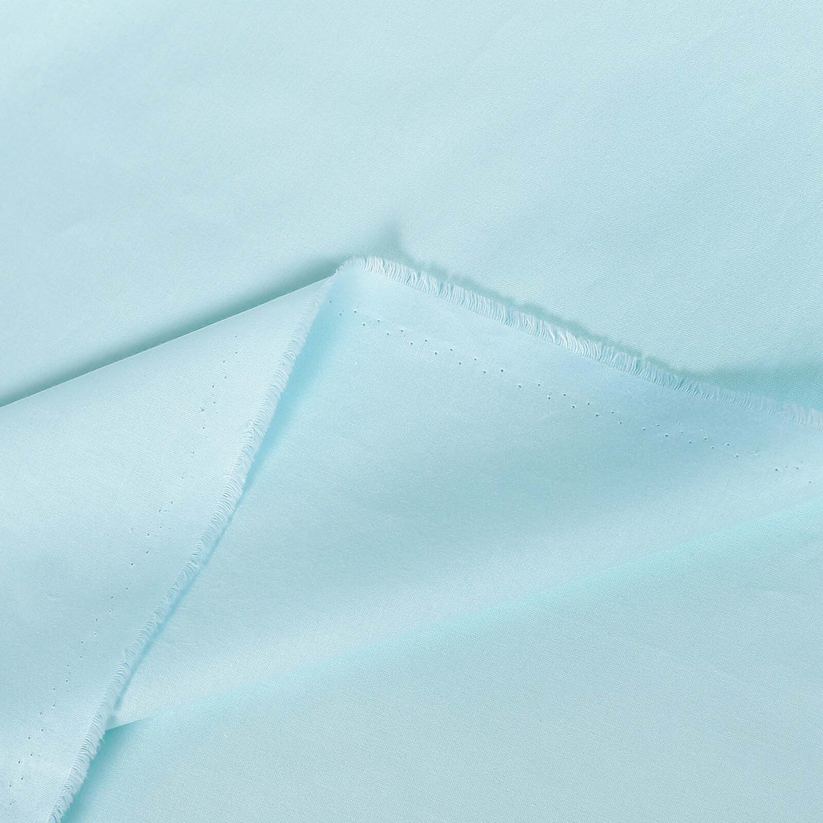Baumwollstoff einfarbig Suzy - himmelblau