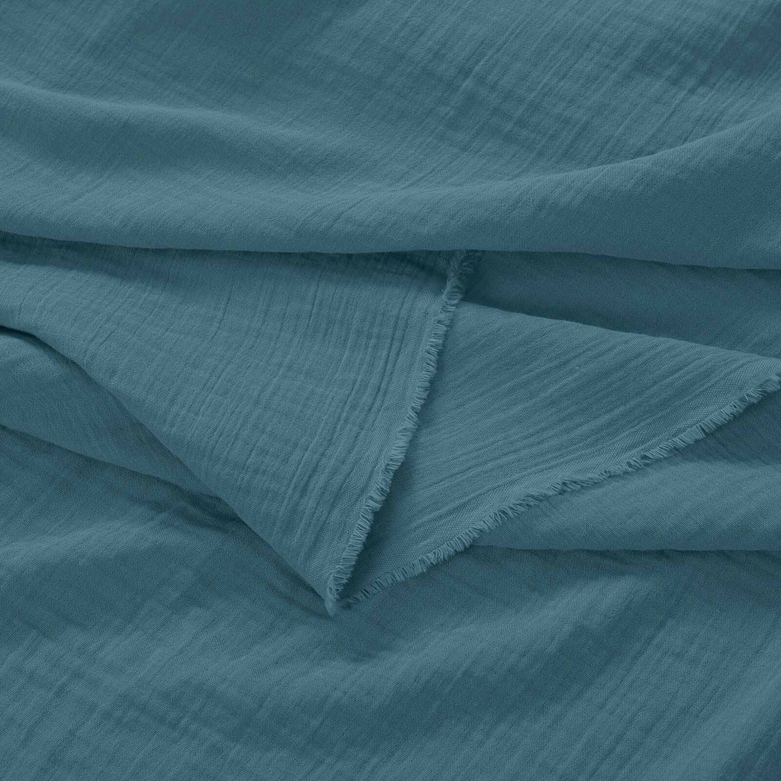 Musselinstoff – petrol