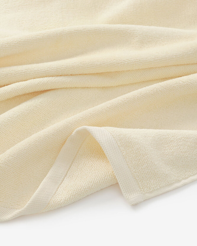 Frottierhandtuch/Duschtuch Soft ohne Bordüre – creme