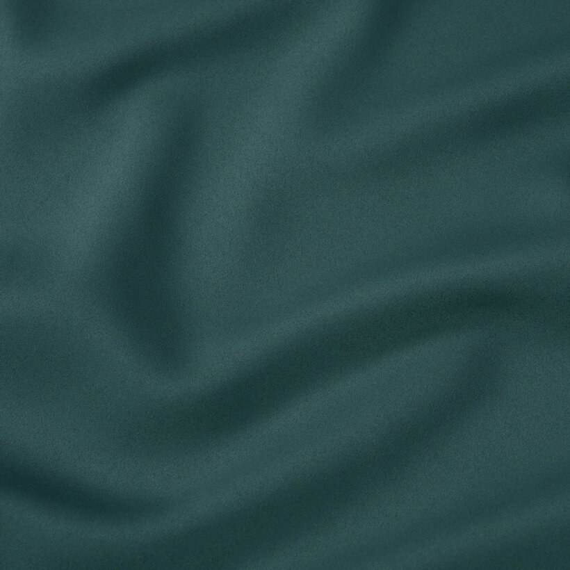 Verdunkelungsstoff Blackout mit Satin-Glanz - petrol