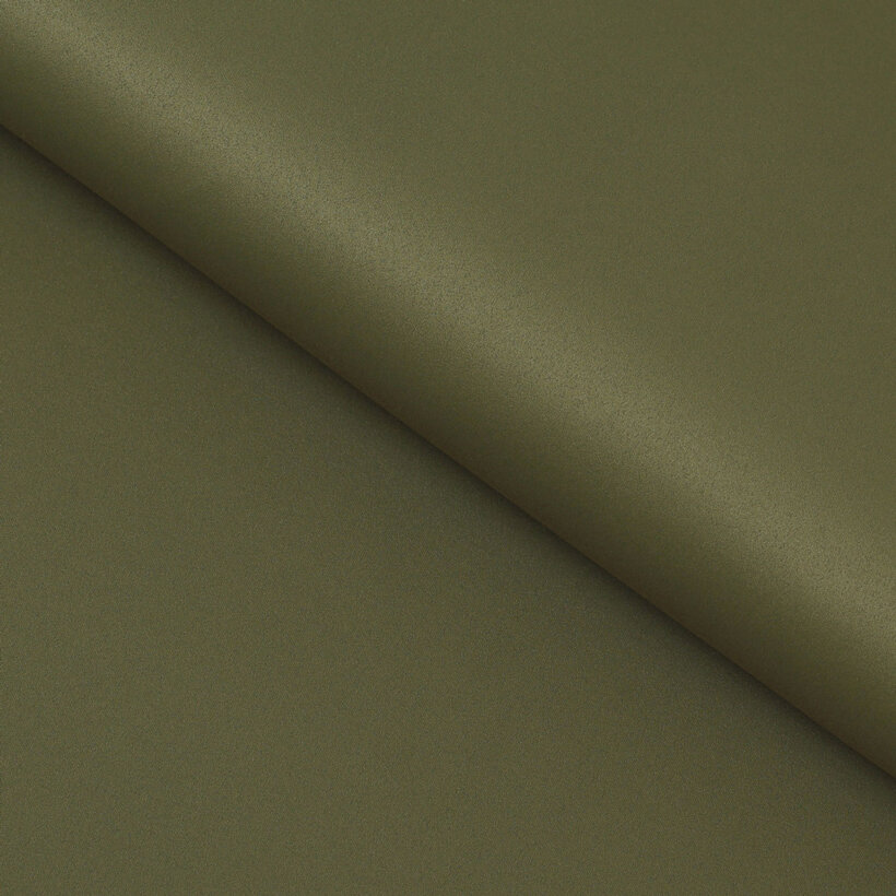 Verdunkelungsstoff Blackout mit Satin-Glanz - olivgrün