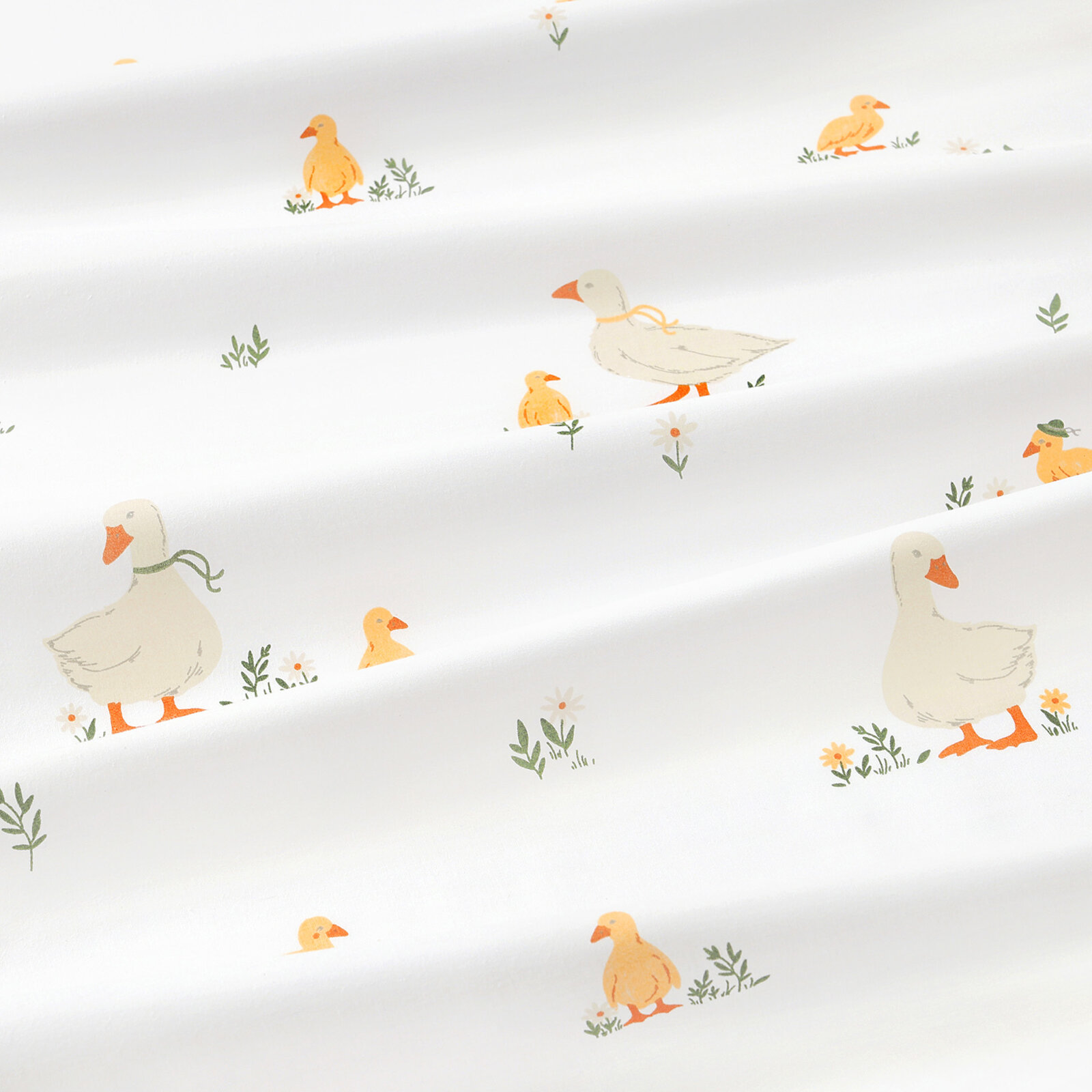 Ostern Baumwollstoff - Enten