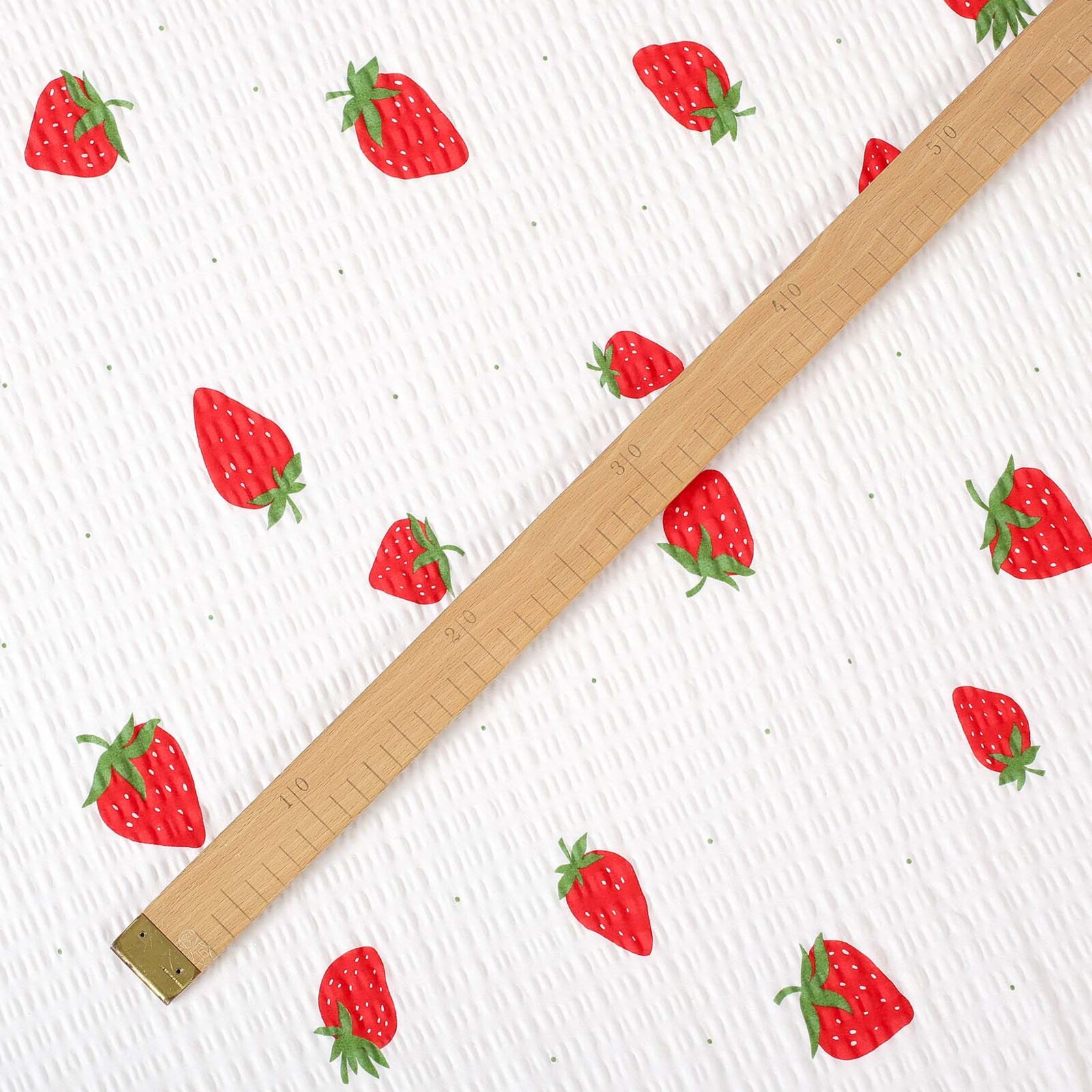 Seersucker - Erdbeeren