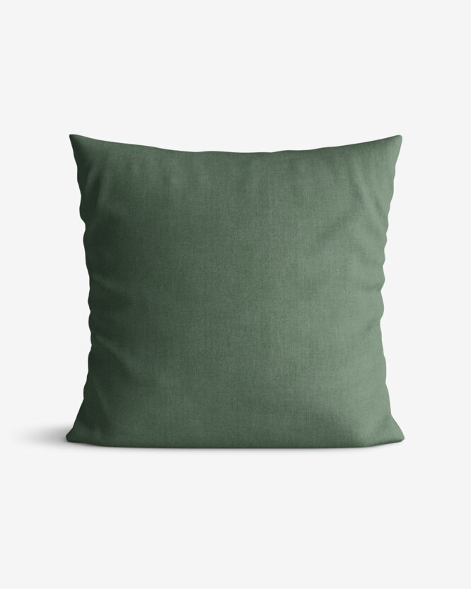 Dekorativer Kissenbezug Marbella - dunkelgrün