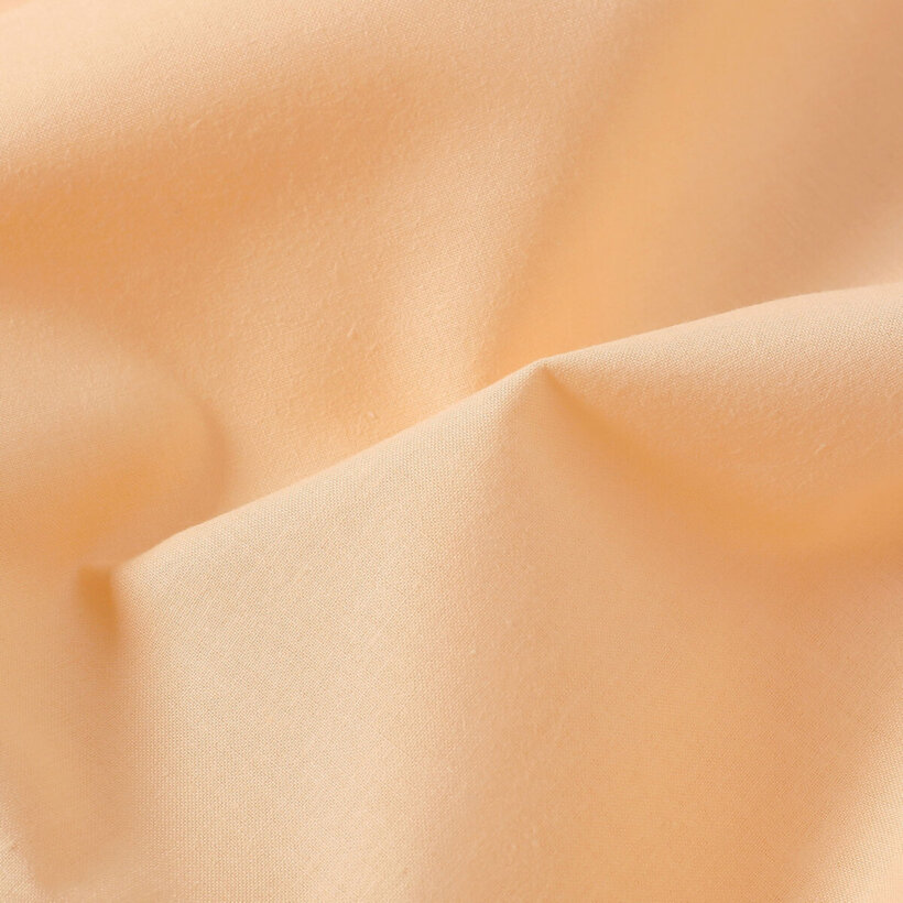 Runde Tischdecke 100% Baumwolle - apricot