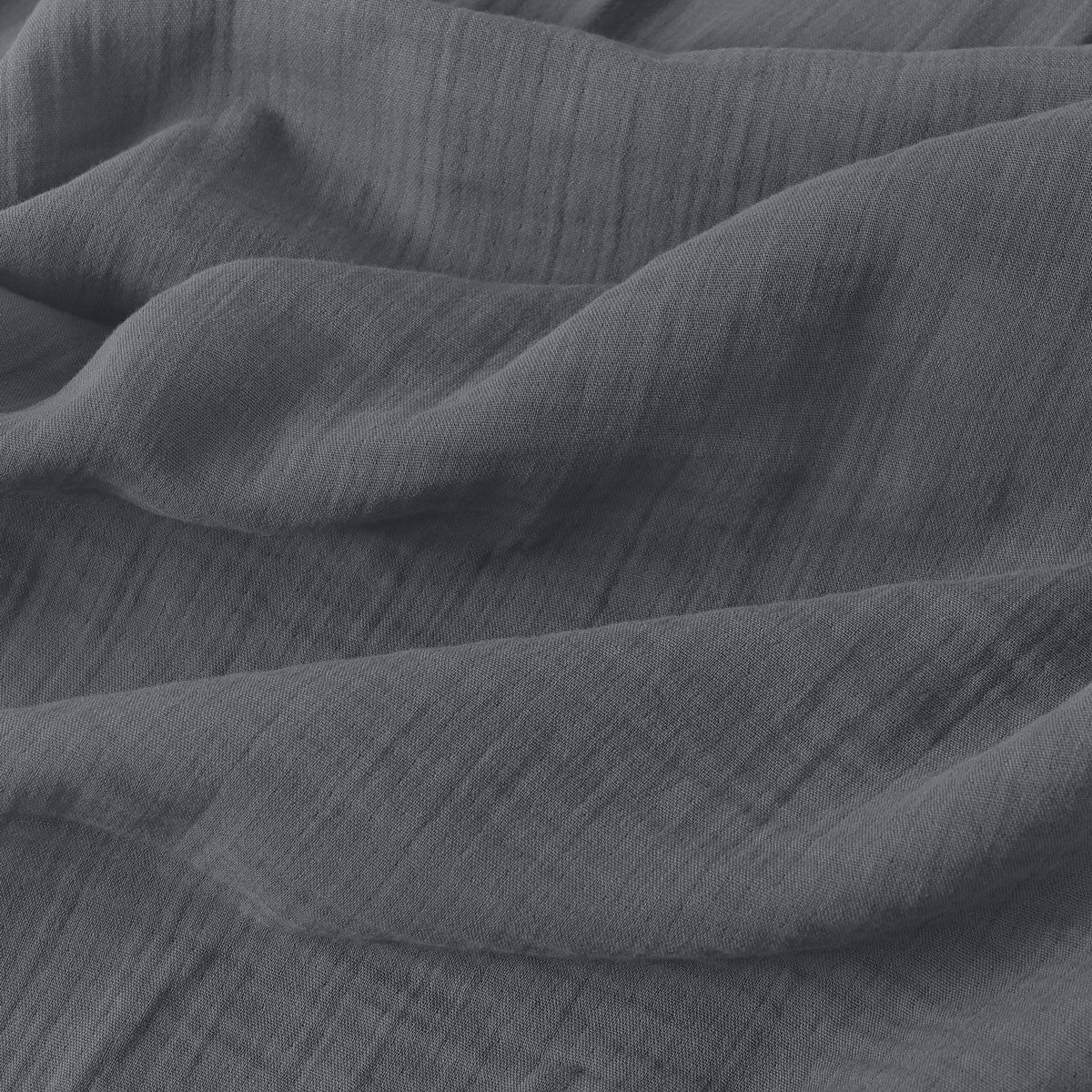 Musselinstoff – anthrazit