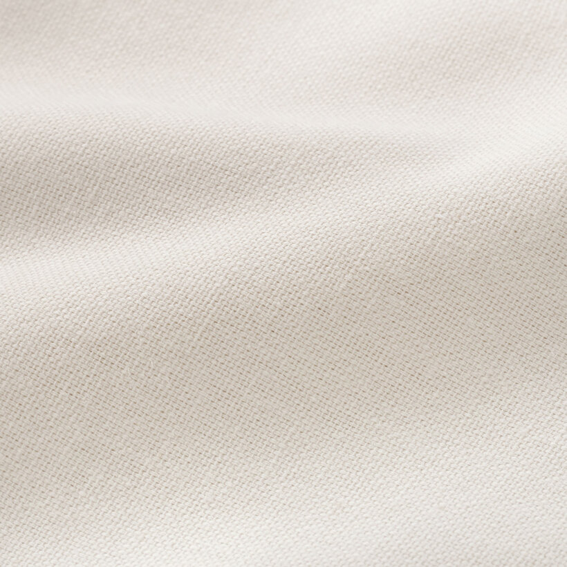 Quadratische Tischdecke aus Leinenmischung - elfenbein