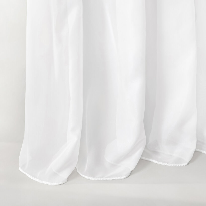 Glatter Voile – Weiß