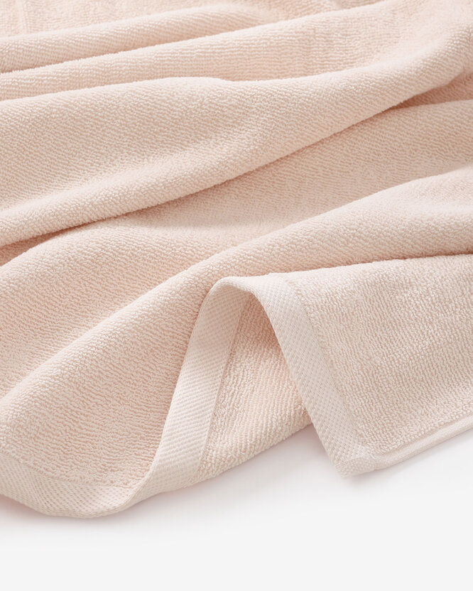 Frottierhandtuch/Duschtuch Soft ohne Bordüre – hellrosa