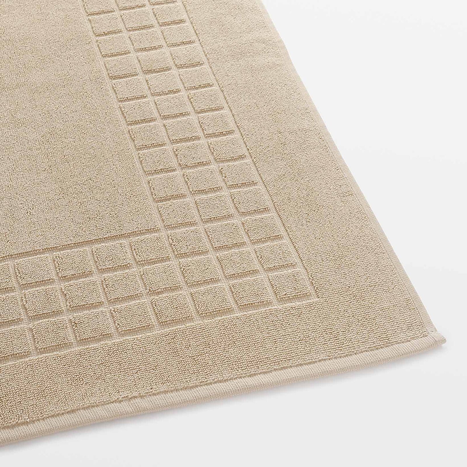 Frottier-Badematte Mozaika – beige