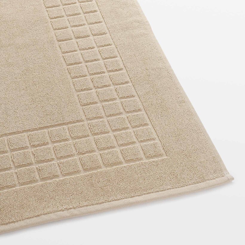 Frottier-Badematte Mozaika – beige