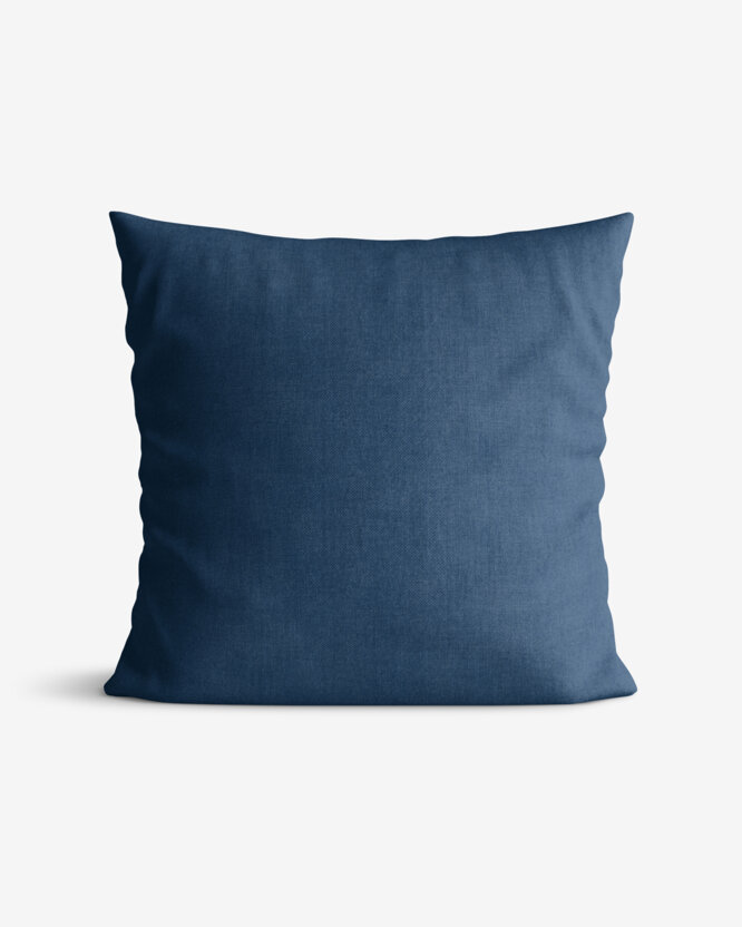 Dekorativer Kissenbezug Marbella - marineblau