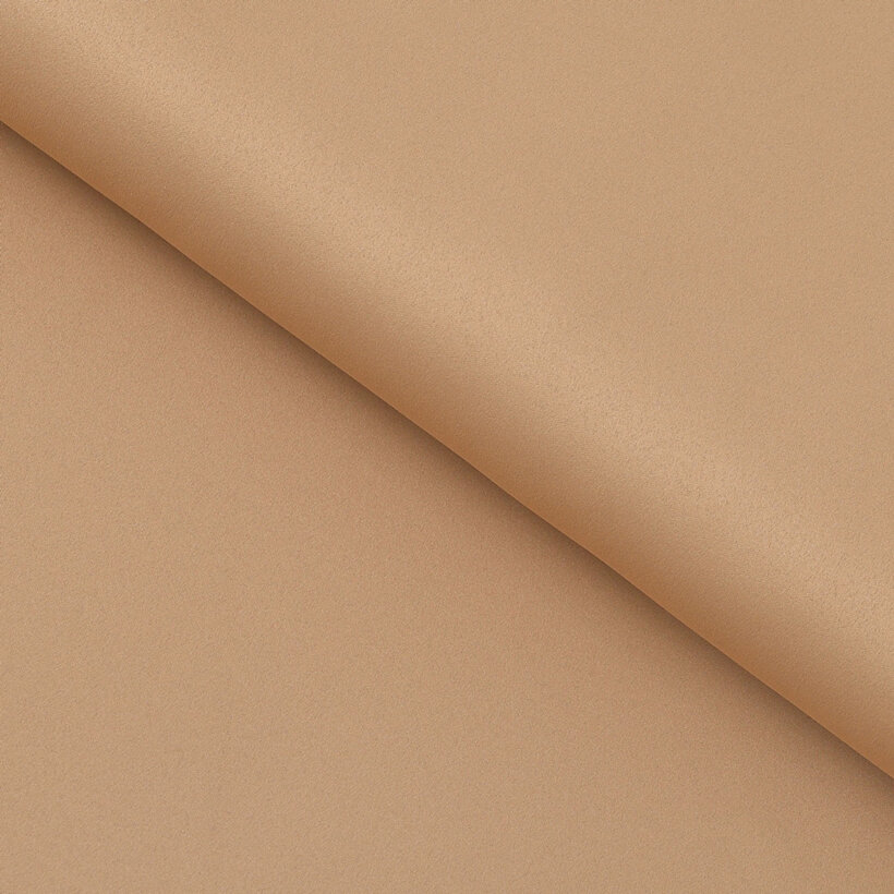 Verdunkelungsstoff Blackout mit Satin-Glanz - goldbeige