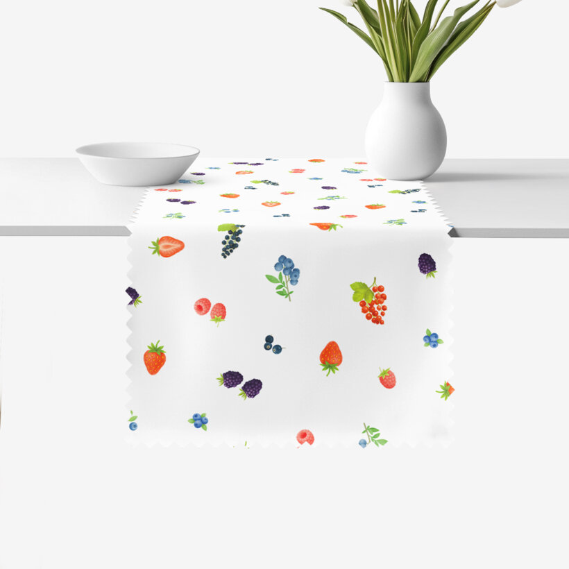 Tischläufer Teflon - Beeren