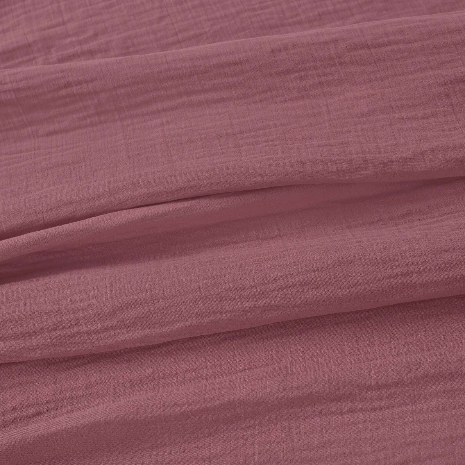 Musselinstoff – burgunderrosa