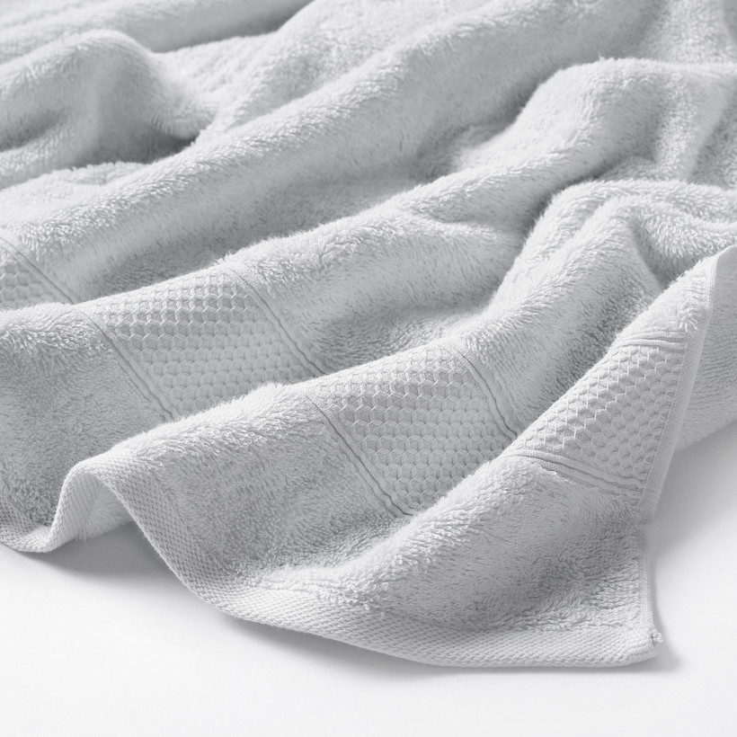 Bamboo Handtuch/Duschtücher Soft Lux - hellgrau