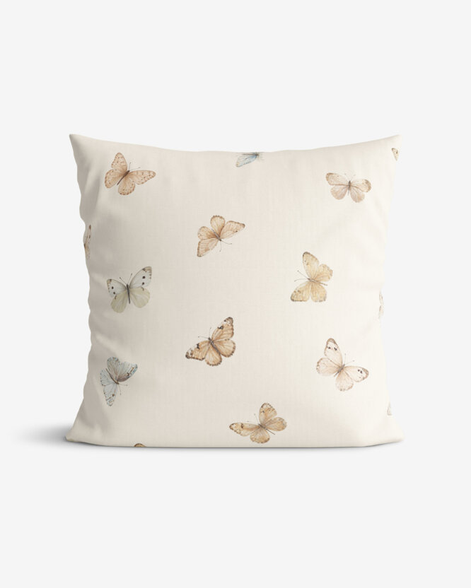 Dekorativer Kissenbezug - Schmetterlinge