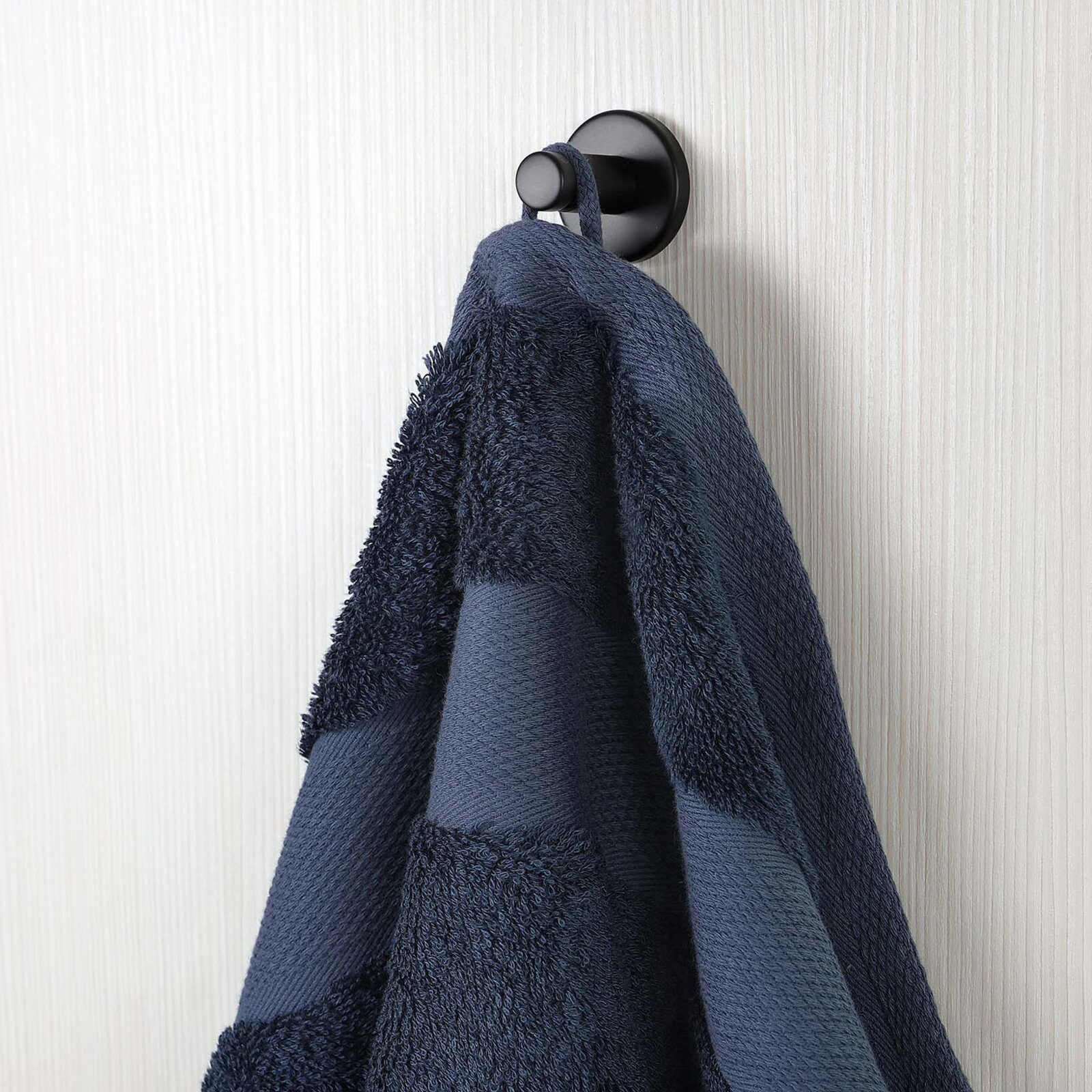 Bambus-Handtuch/Badetuch - marineblau