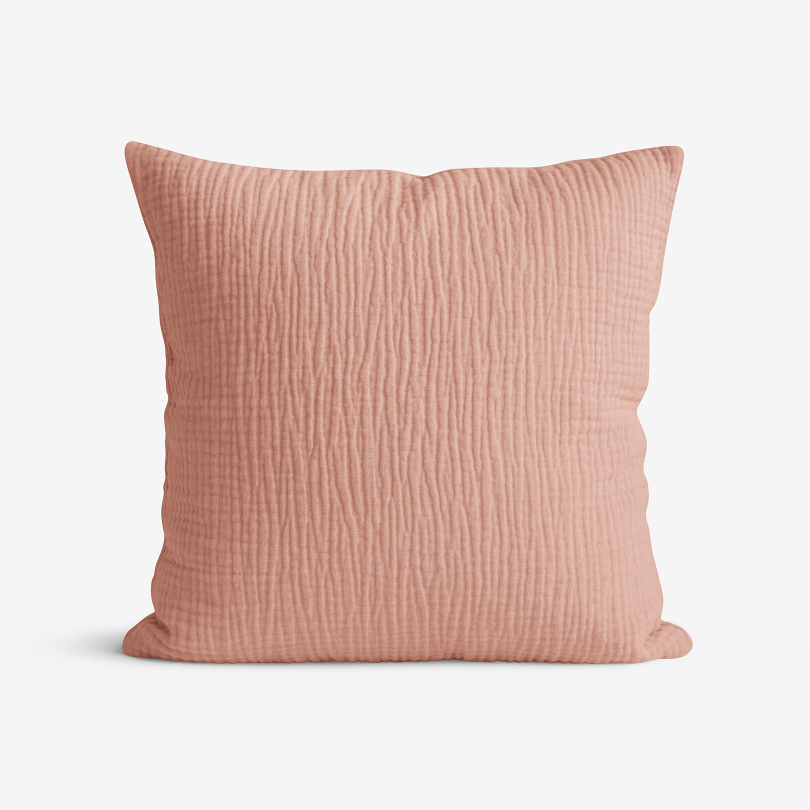 Musselin-Kissenbezug – pfirsich