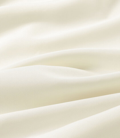 Ovale Tischdecke - creme