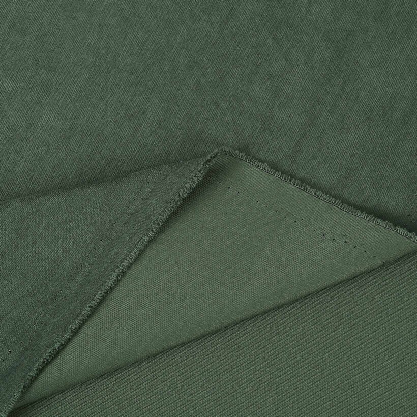 Dekorativer Stoff Marbella - dunkelgrün