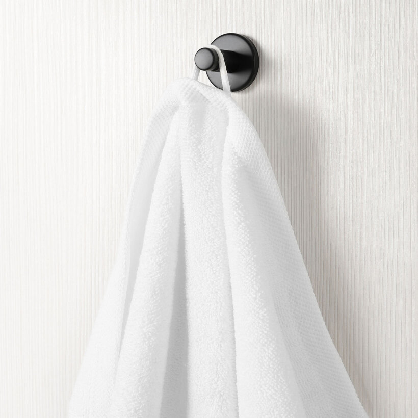 Frottierhandtuch/Duschtuch Soft ohne Bordüre – weiß