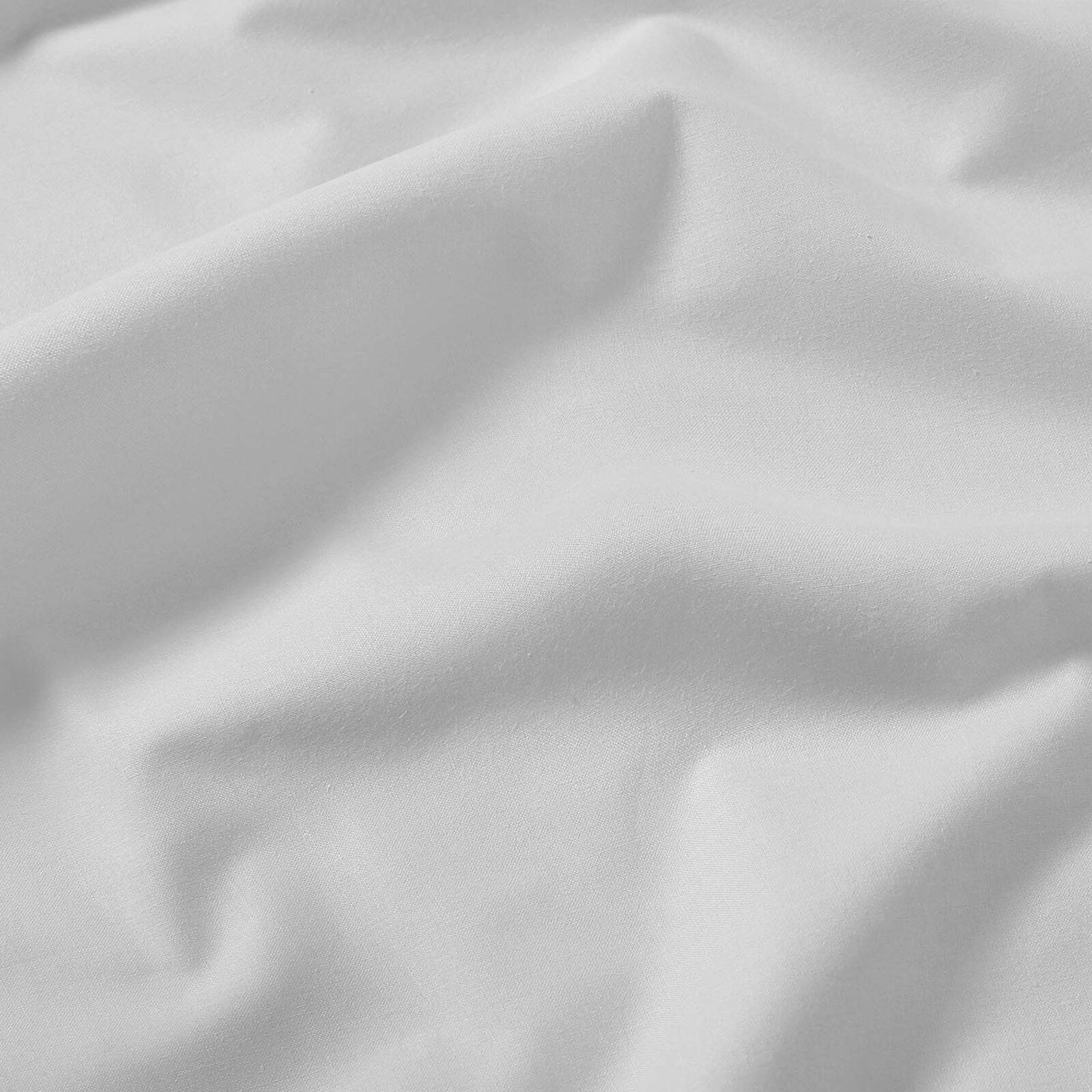 Bettlaken aus Baumwolle - hellgrau