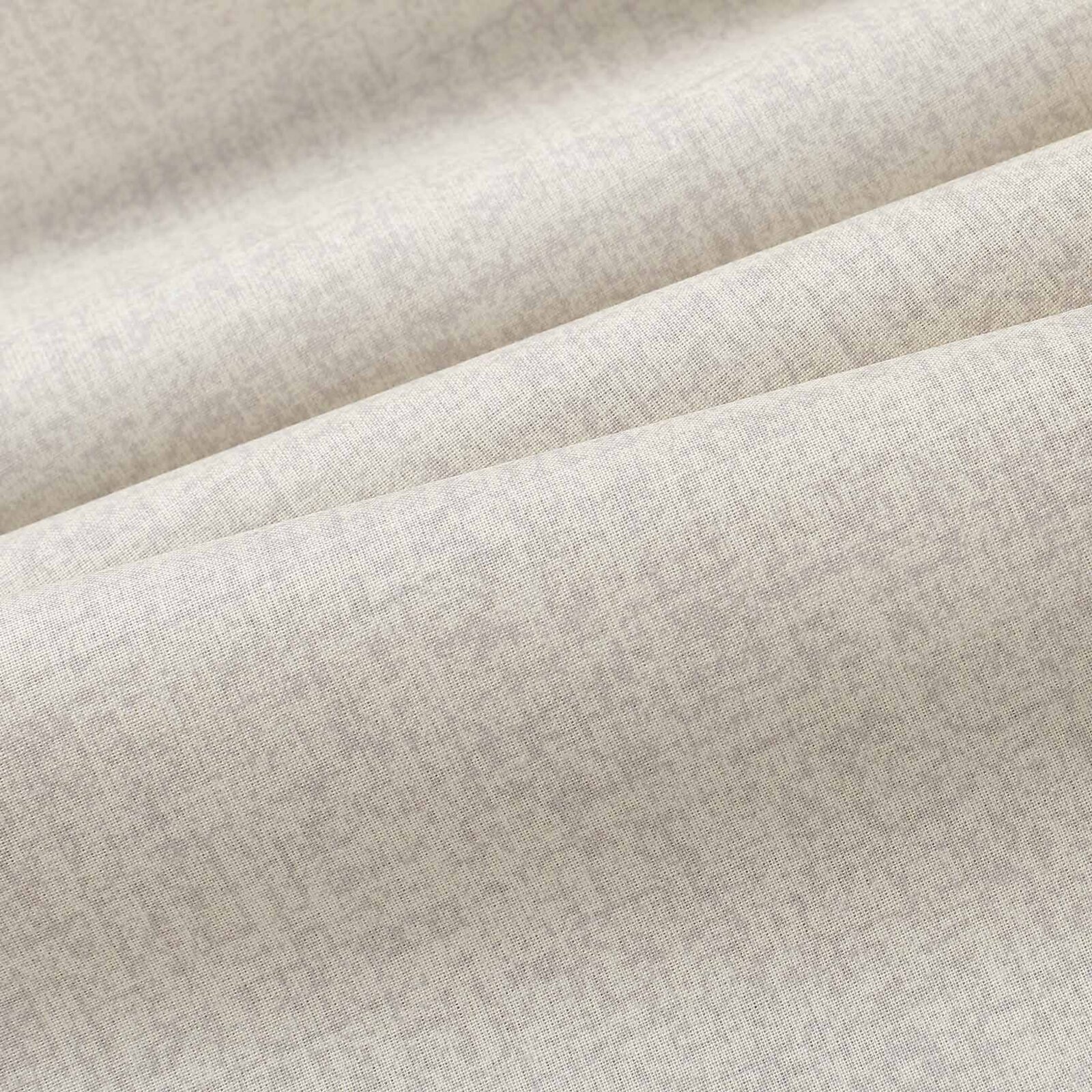Ovale Tischdecke aus 100% Baumwolle - naturfarben, ungebleicht