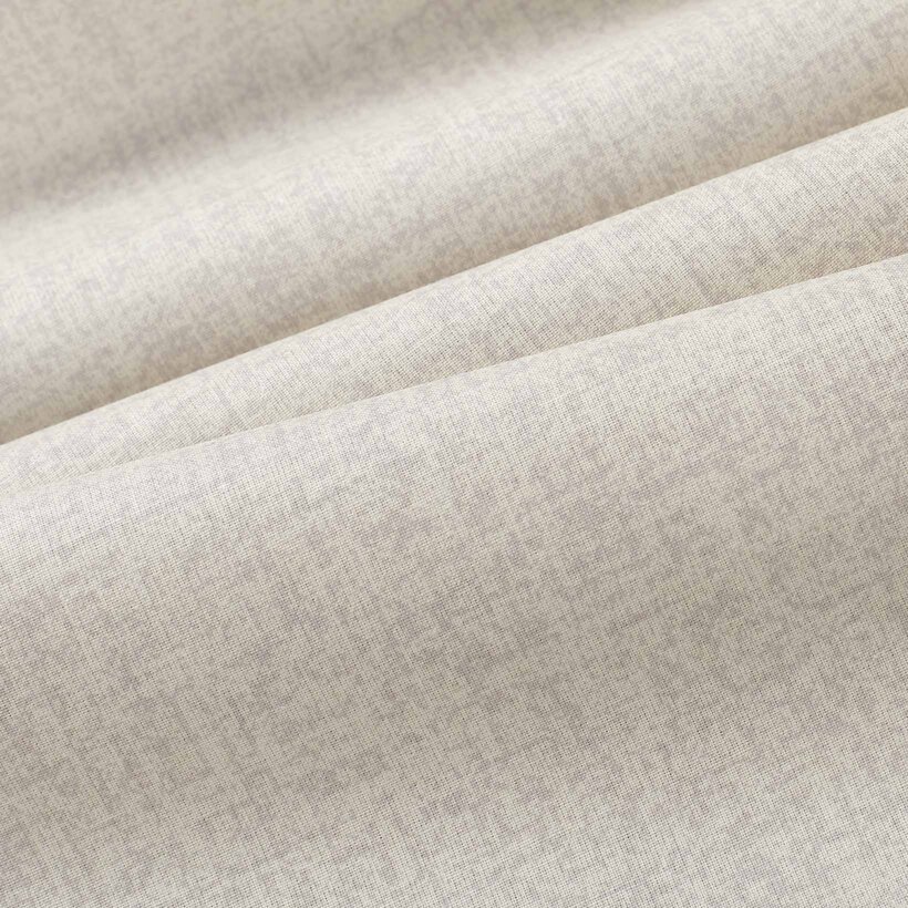 Ovale Tischdecke aus 100% Baumwolle - naturfarben, ungebleicht