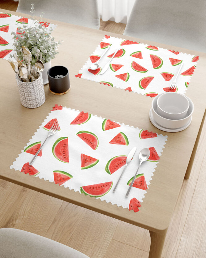 Tischset Teflon - Melone - 2 Stück