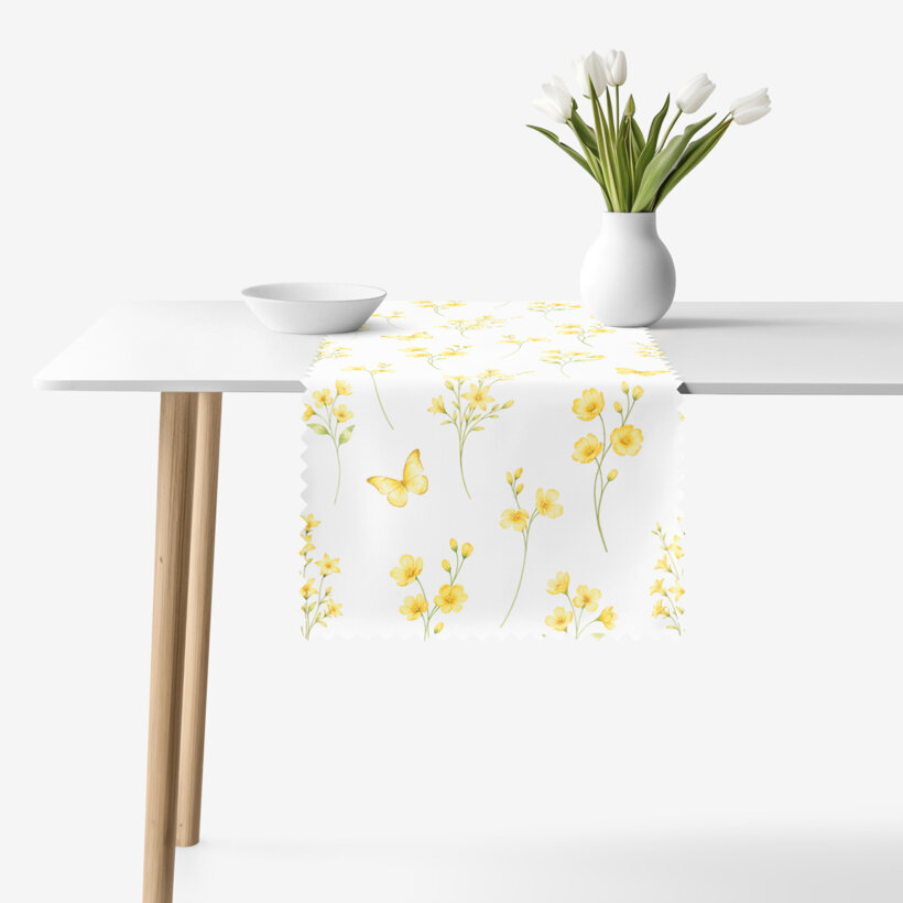 Teflon-Tischläufer - Gelbe Wiese