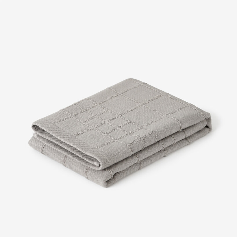 Küchen-Frottiertuch – grau