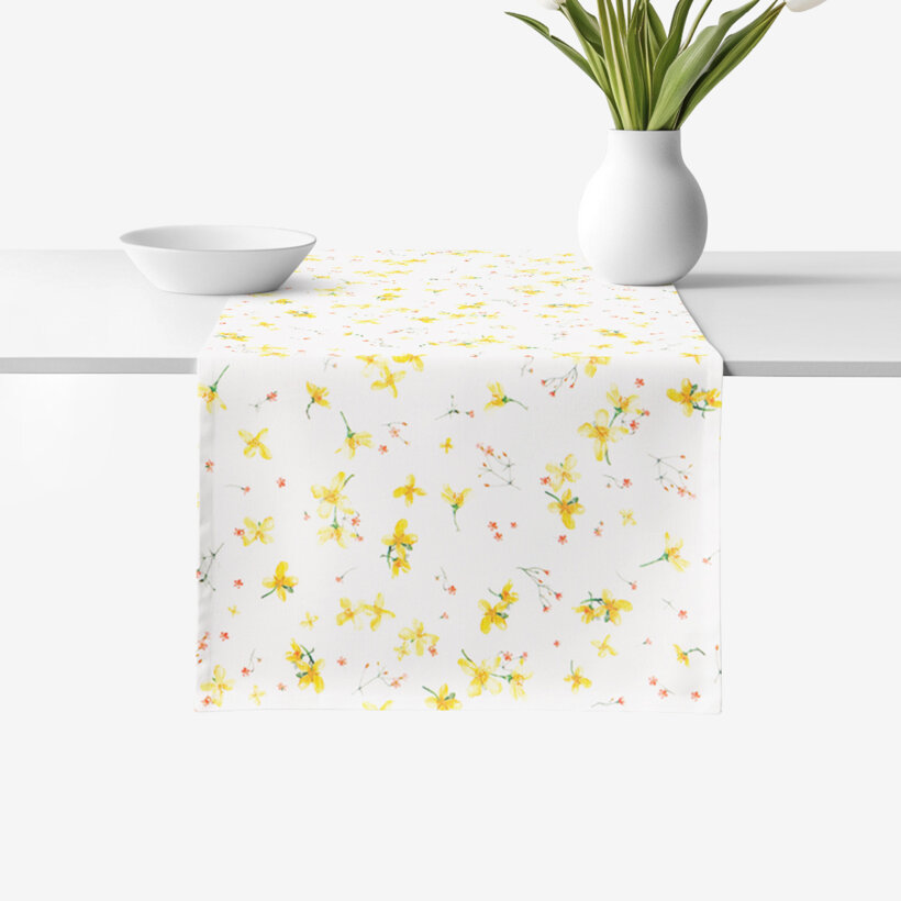 Tischläufer Valencia - Blüten der Narzissen