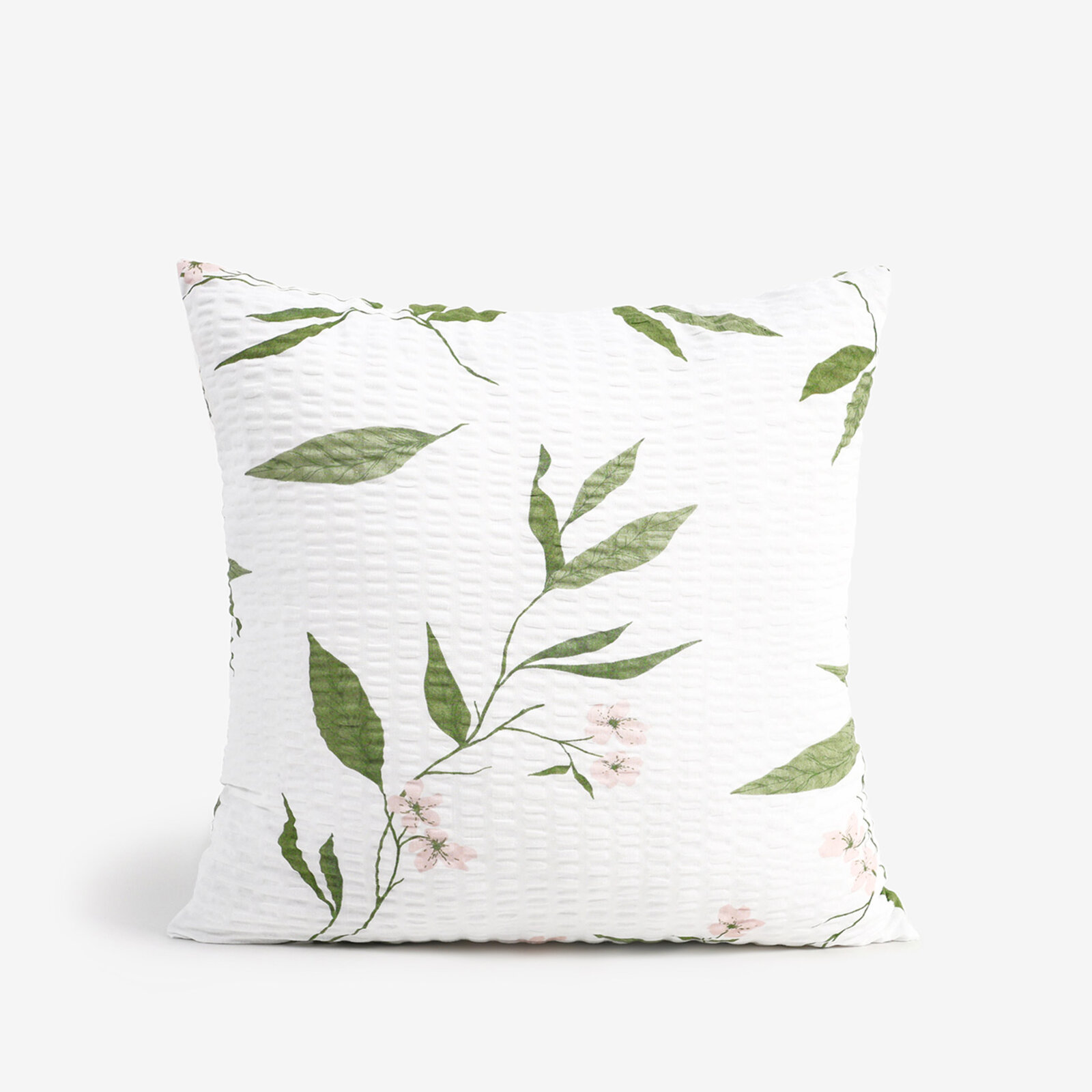 Seersucker-Kissenbezug - Duft nach Jasmin