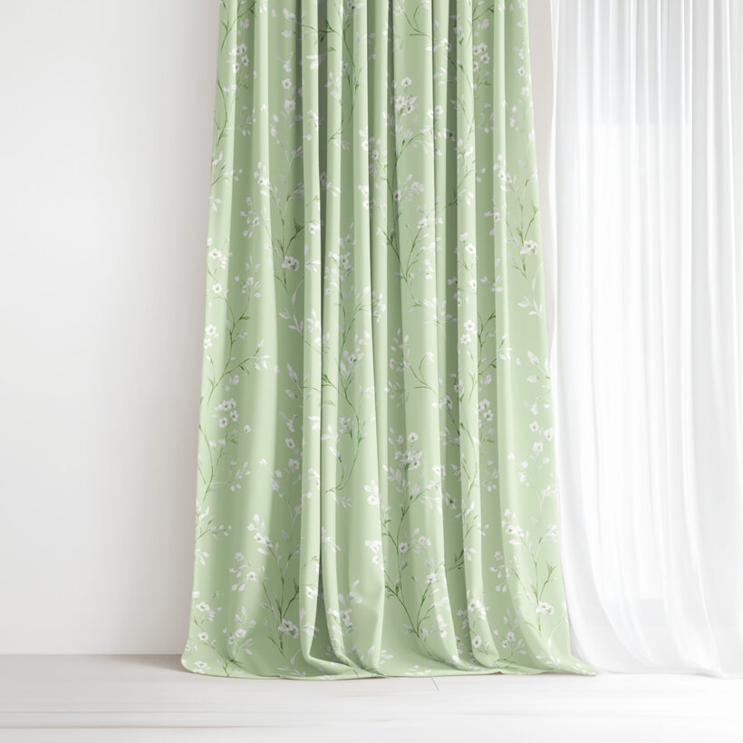 Dekorativer Vorhang – Jasminblüten