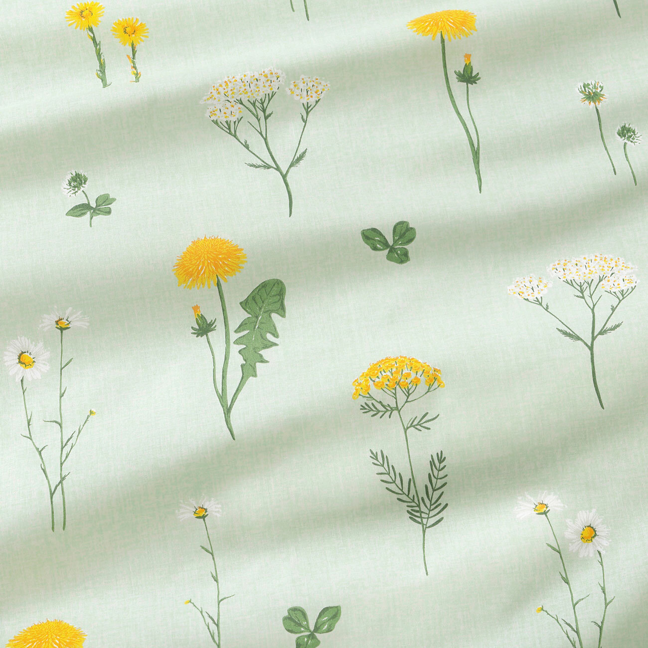 Baumwollstoff - Grüne Wiese