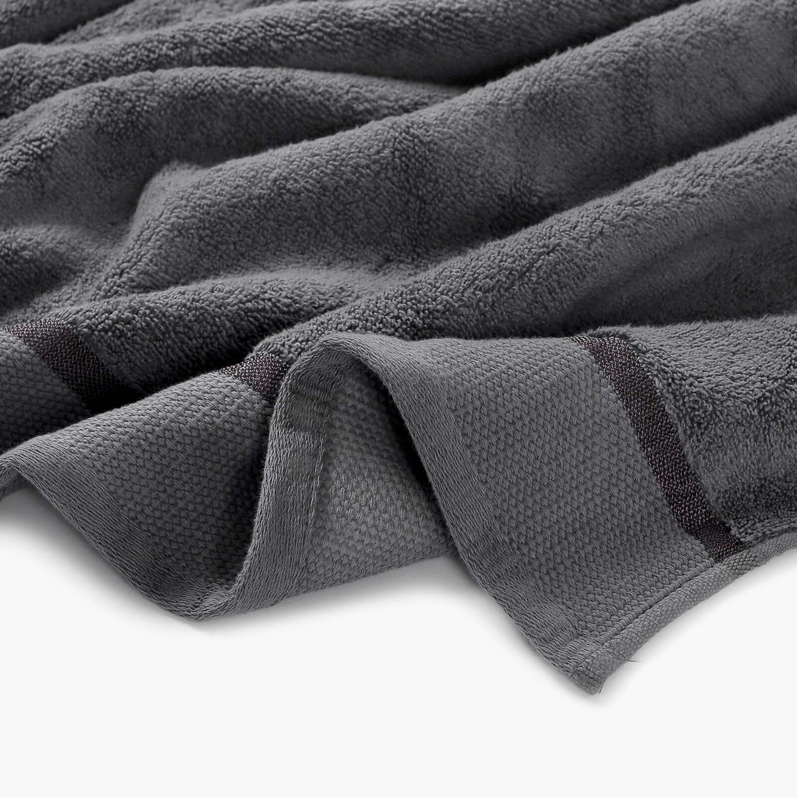 Frottierhandtuch/Duschtuch Soft - dunkelgrau