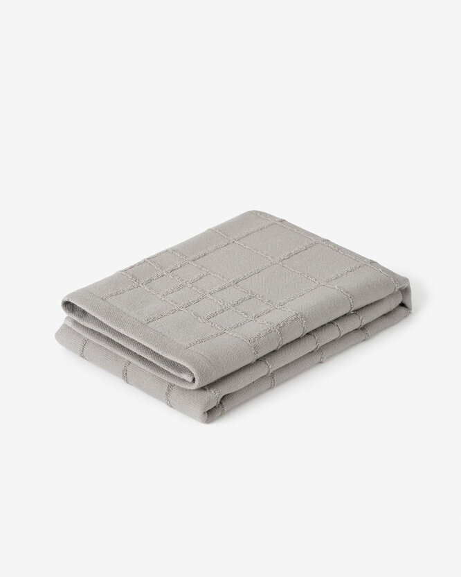 Küchen-Frottiertuch – grau