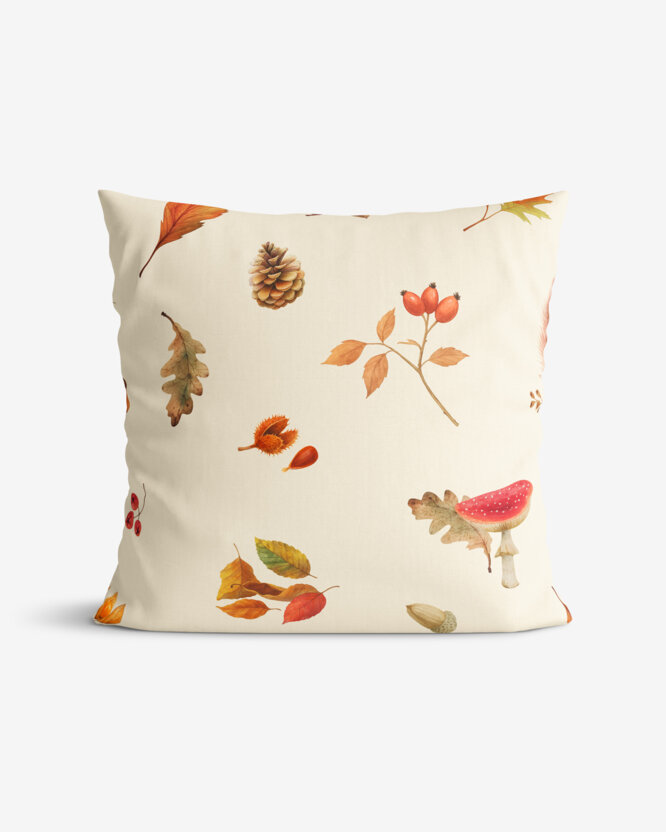 Dekorativer Kissenbezug - Herbstliche Natur