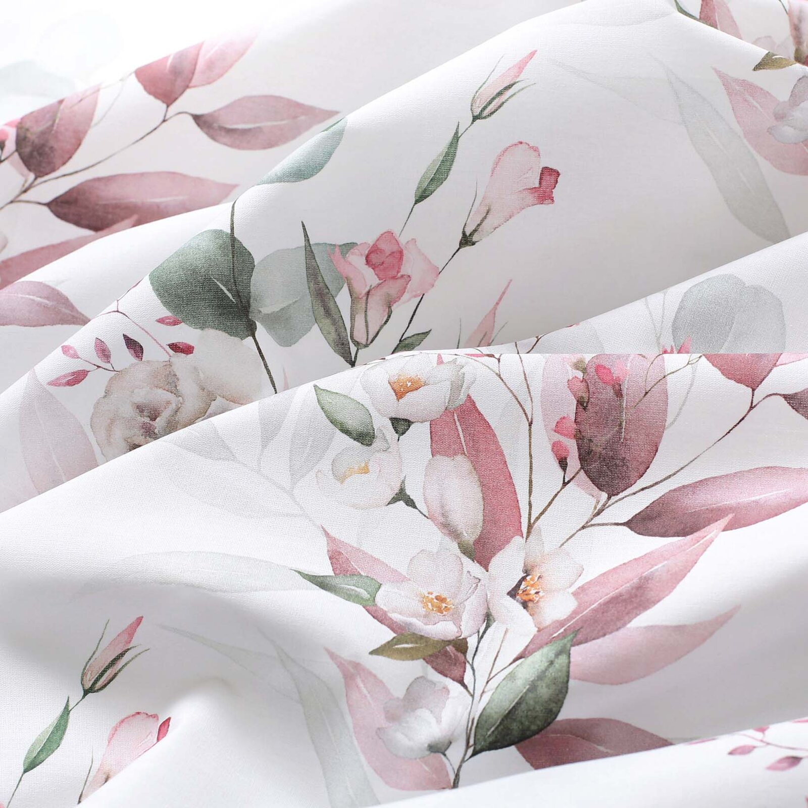 Tischset 100% Baumwolle Deluxe - zarte Rosen - 2 Stück