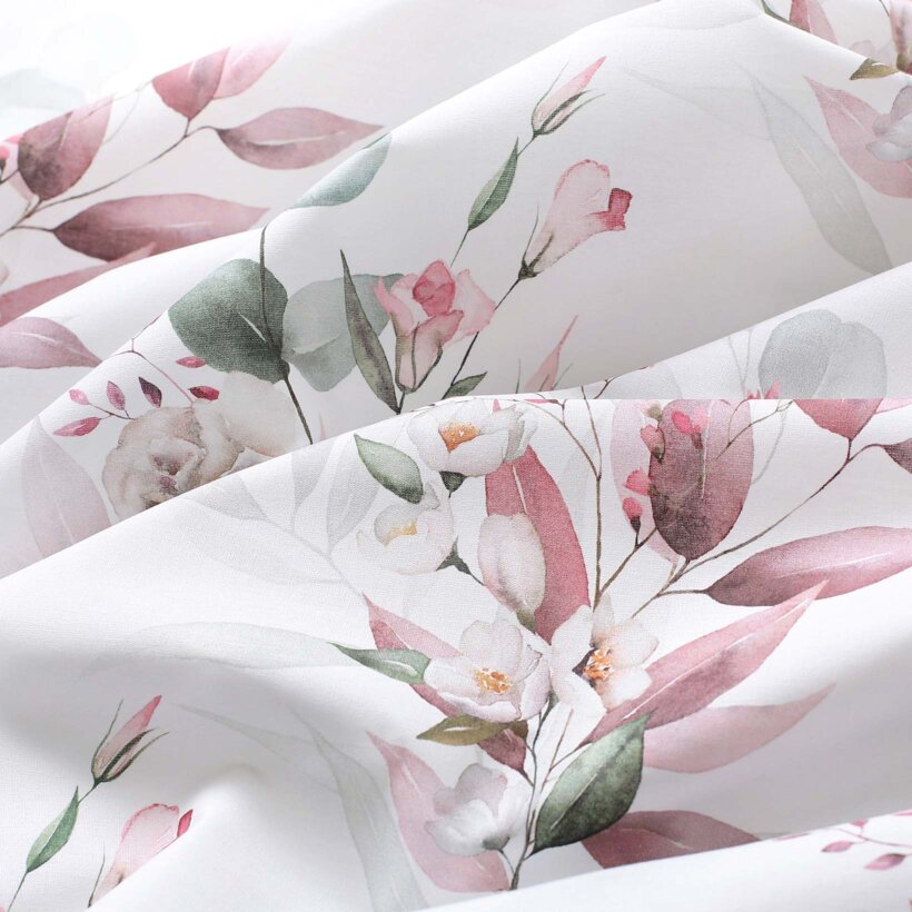 Tischset 100% Baumwolle Deluxe - zarte Rosen - 2 Stück