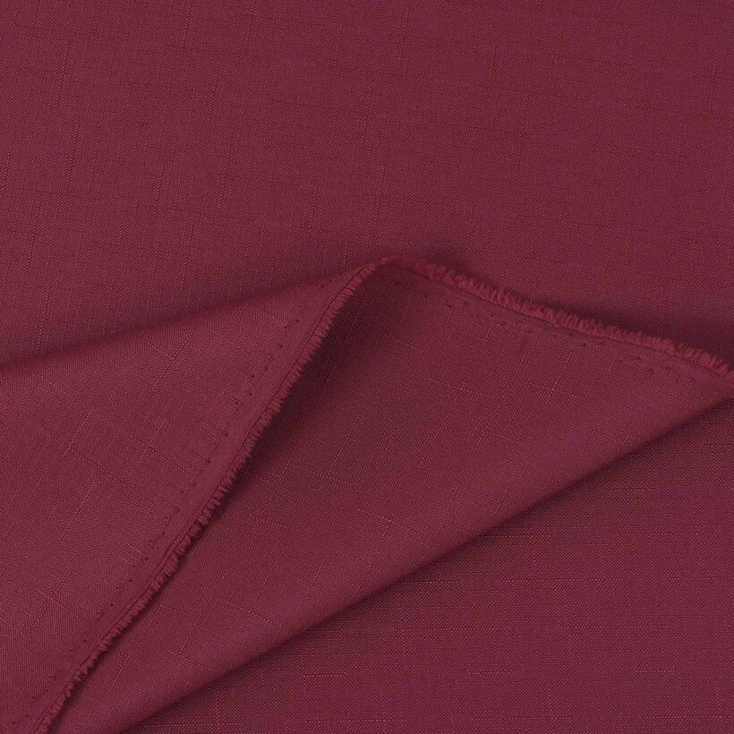 Teflonstoff für Tischdecken – bordeauxrot