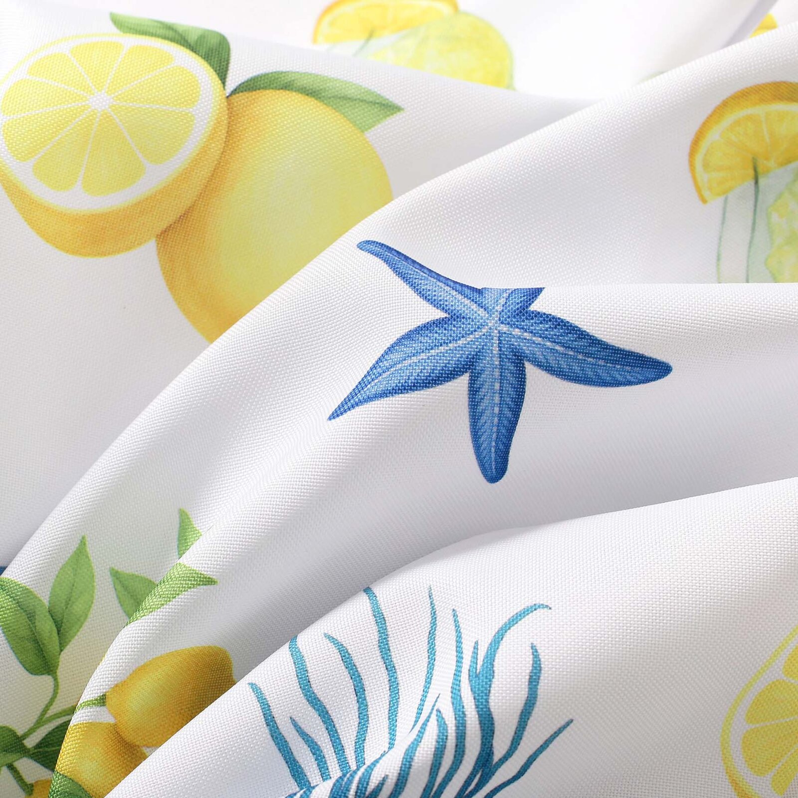 Ovale Tischdecke Teflon - italienischer Sommer
